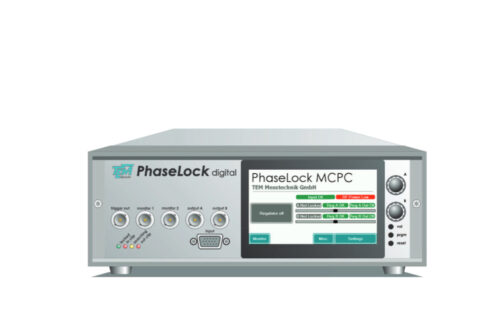 PhaseLock laser synchronization with external references Start